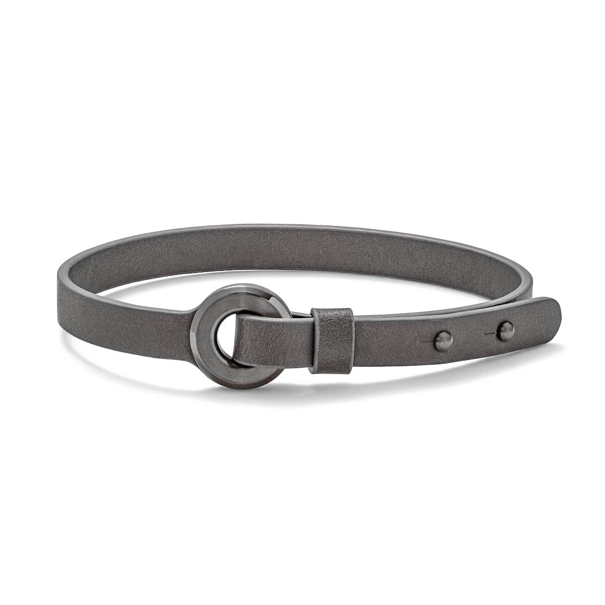 mvmt Circuit Leather Wrap Grey
