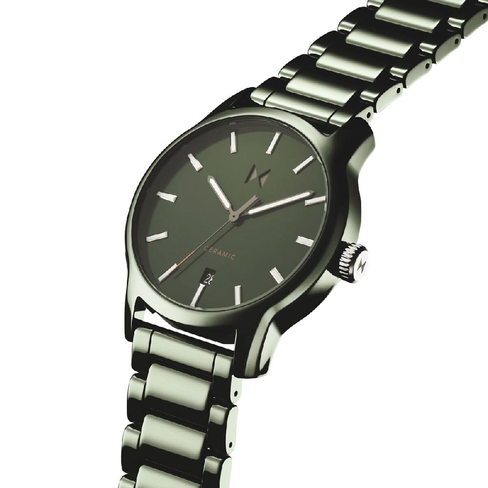 Mvmt Classic II Ceramic Gloss Green | 44MM