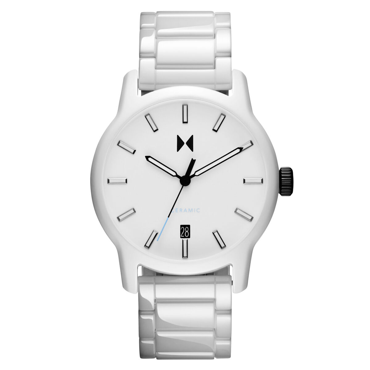 mvmt Classic II Ceramic Gloss White | 44MM