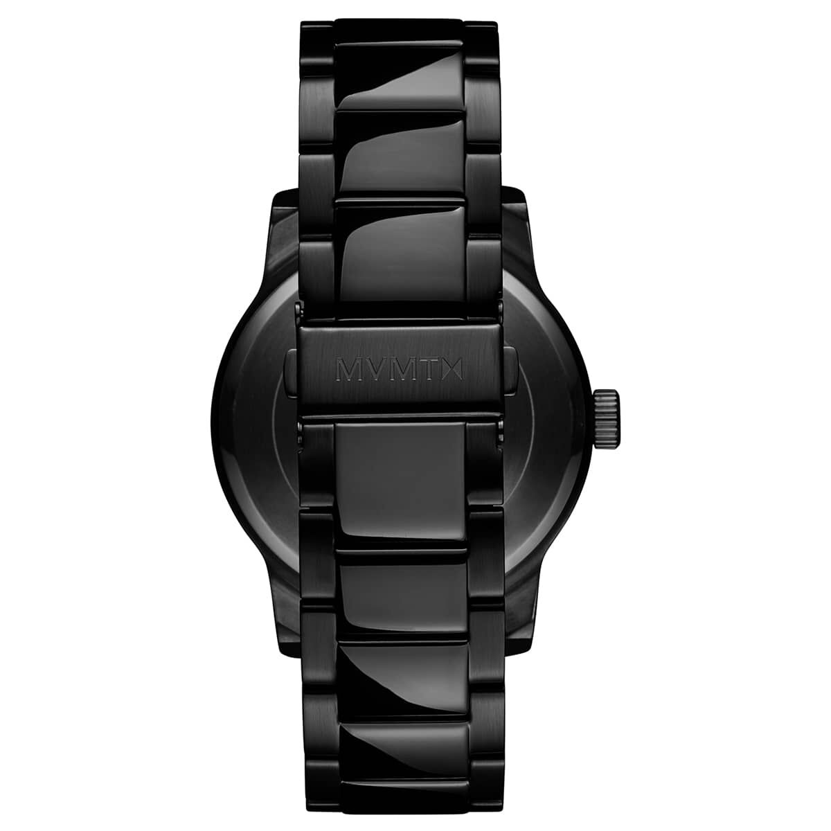 Mvmt Classic II Jet Black Steel | 44MM