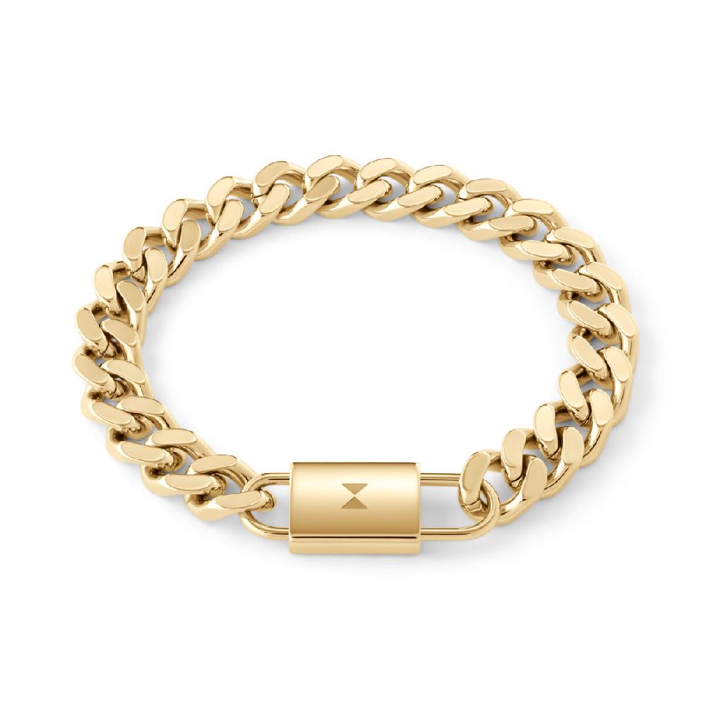 mvmt Curb Chain Bracelet - 10MM Gold