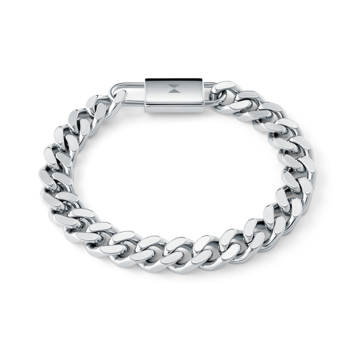 Mvmt Curb Chain Bracelet - 10MM Silver