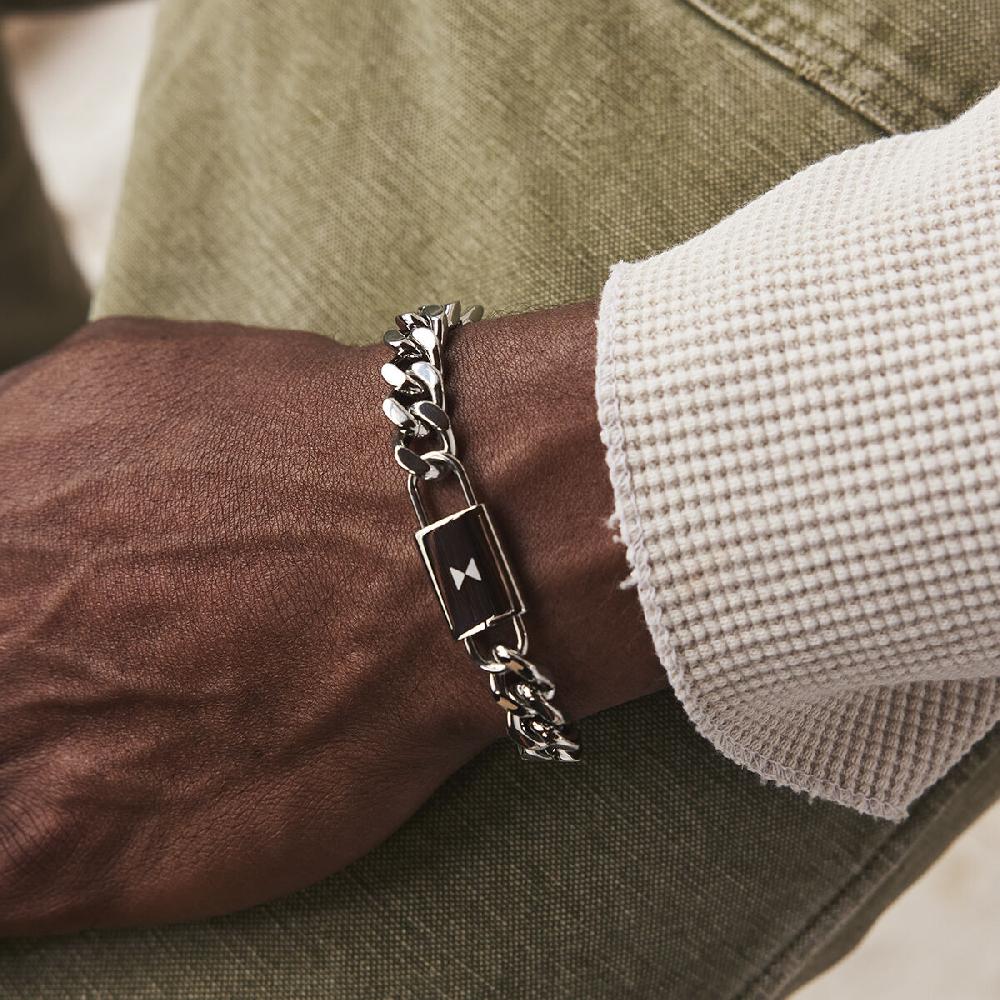 Mvmt Curb Chain Bracelet - 10MM Silver