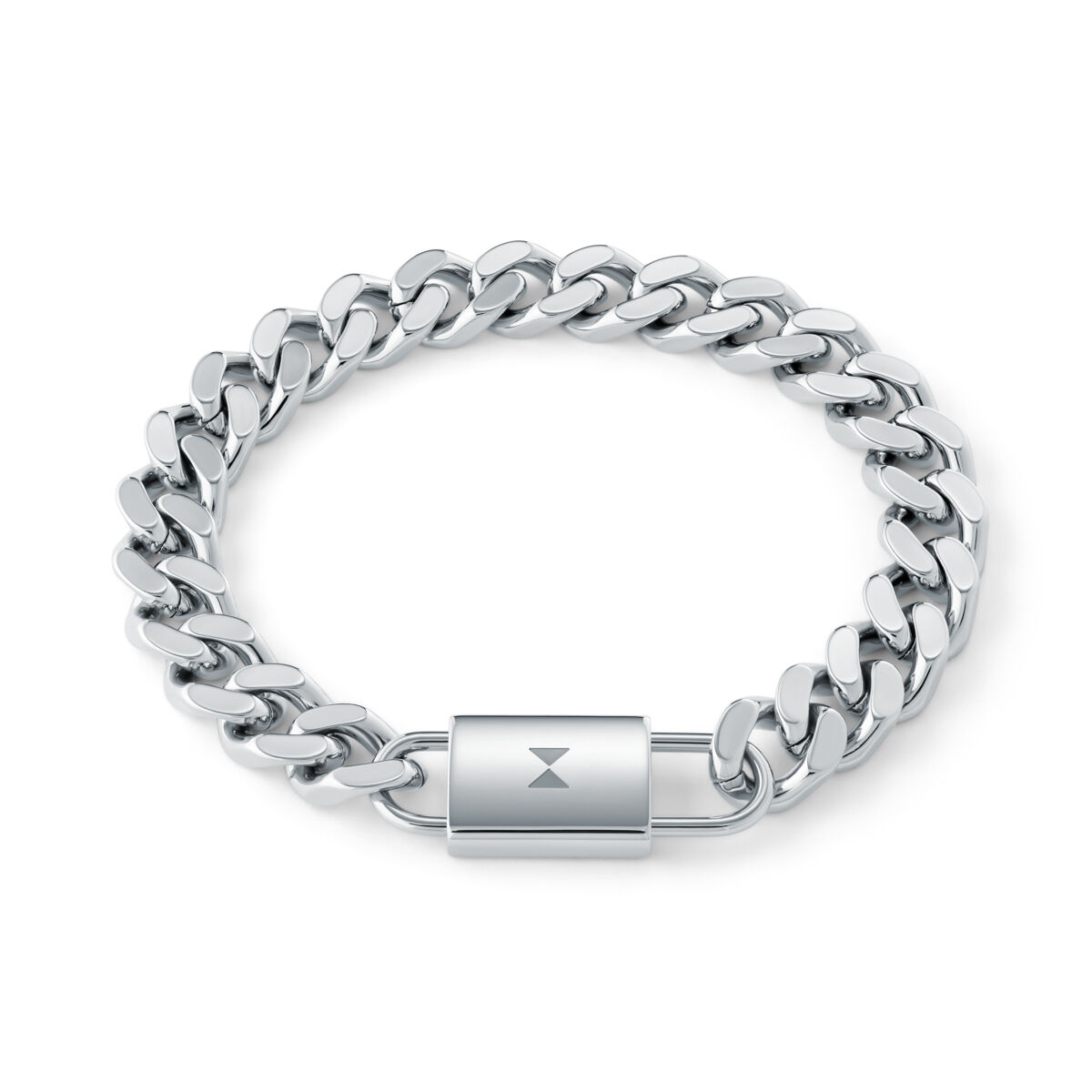 mvmt Curb Chain Bracelet - 10MM Silver