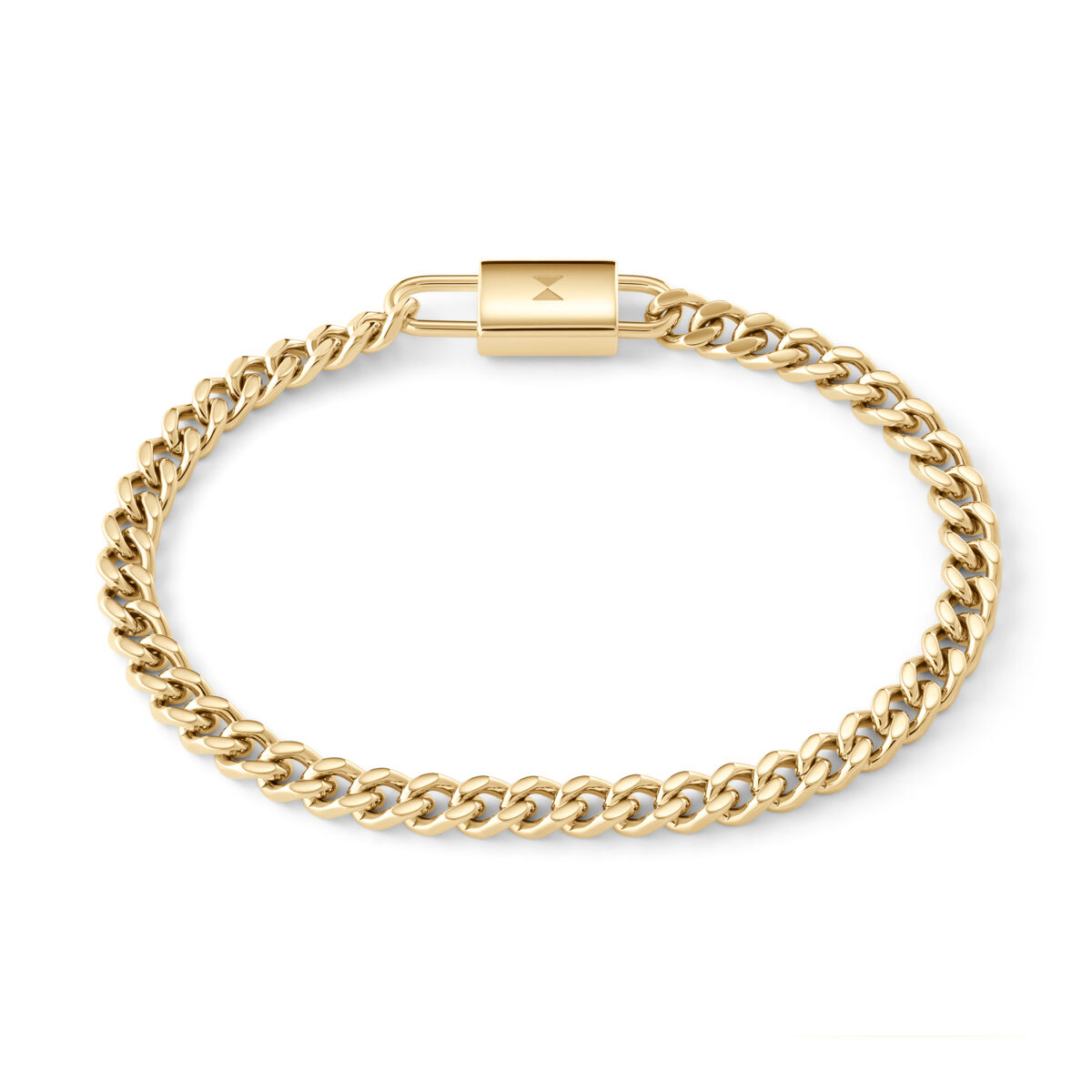 Mvmt Curb Chain Bracelet - 5MM Gold