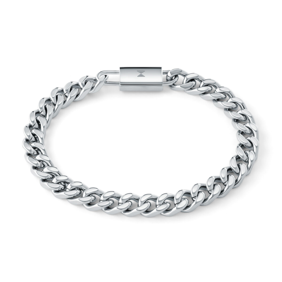 Mvmt Curb Chain Bracelet - 7MM Silver