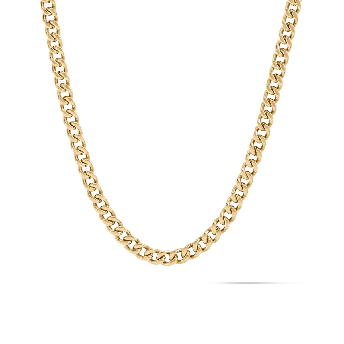 mvmt Curb Chain Necklace - 5MM Gold