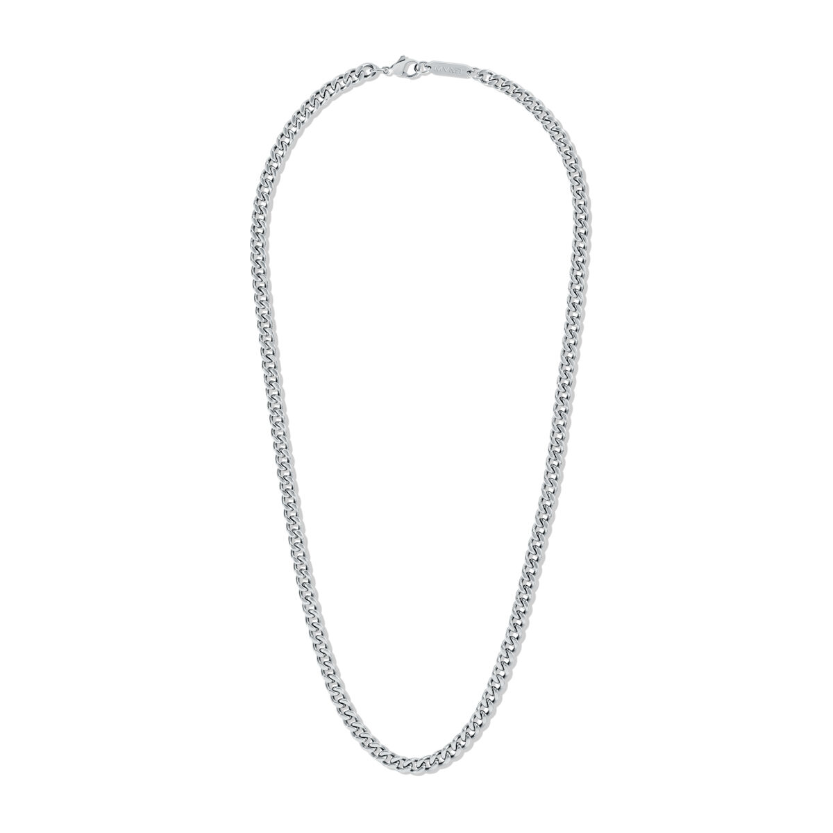 Mvmt Curb Chain Necklace - 5MM Silver