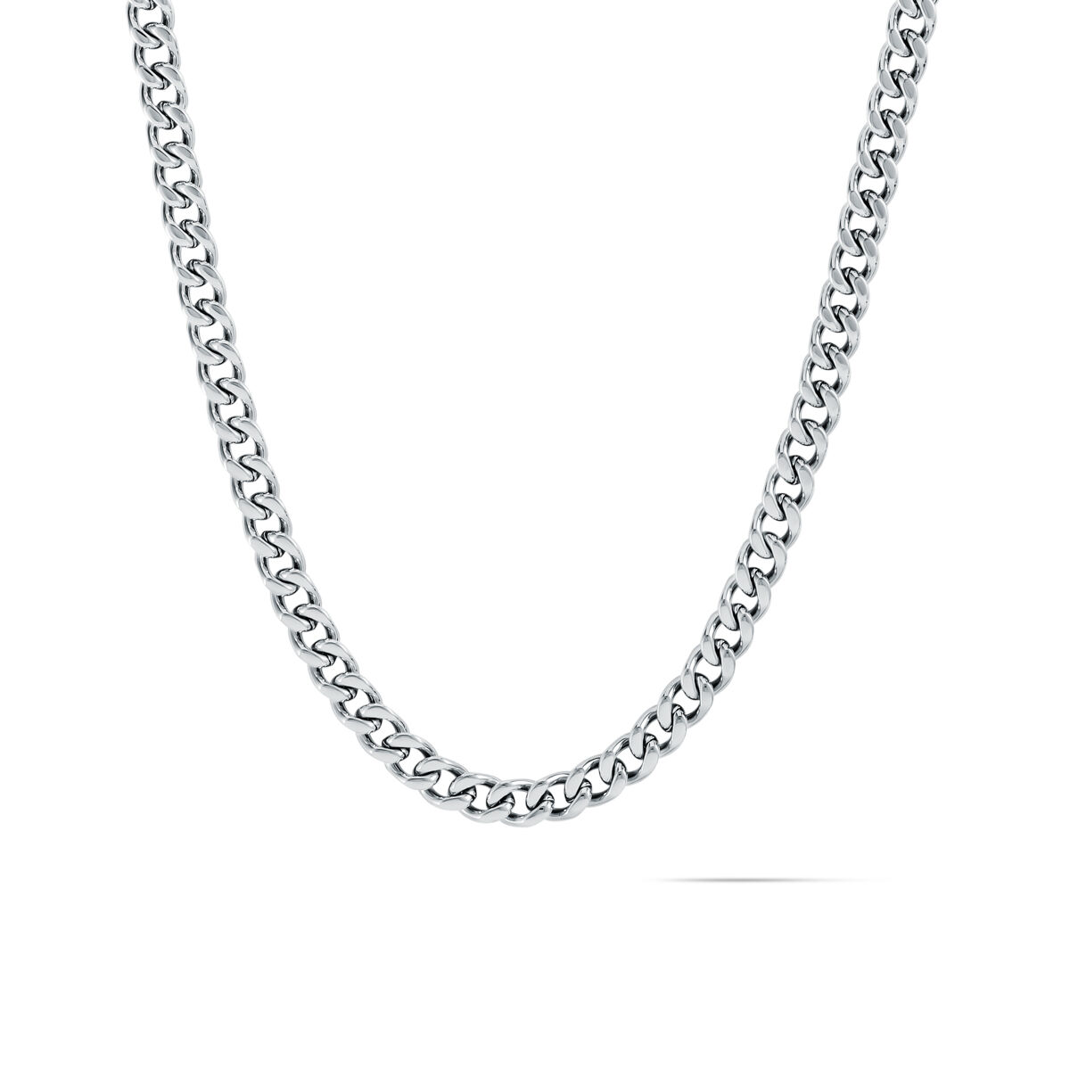 mvmt Curb Chain Necklace - 5MM Silver