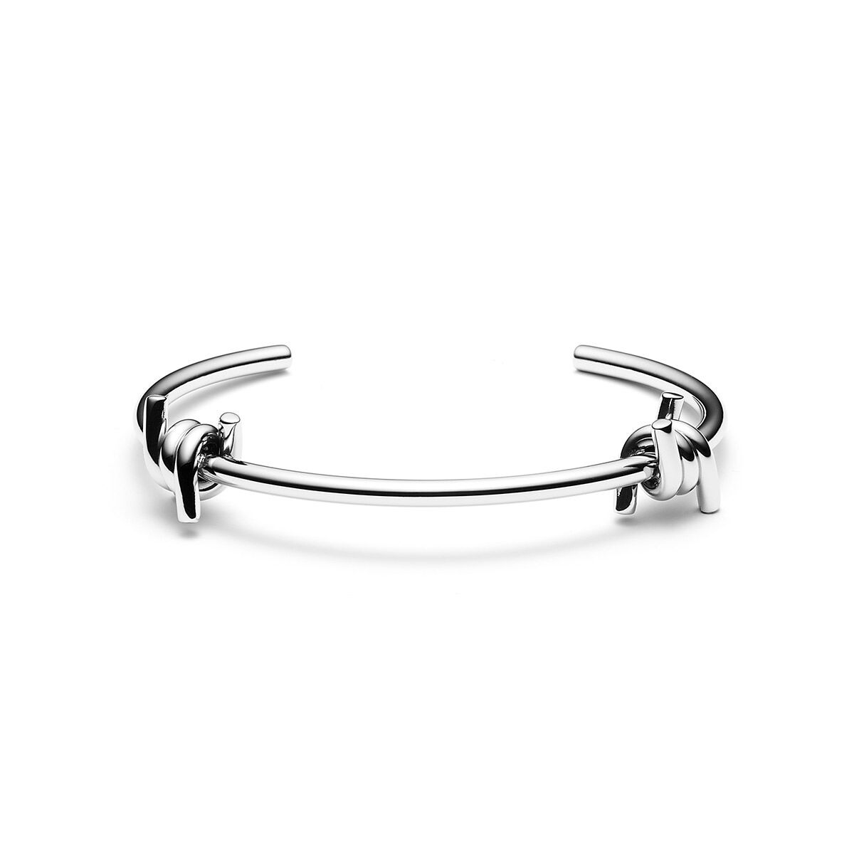 mvmt Double Barbed Cuff Silver