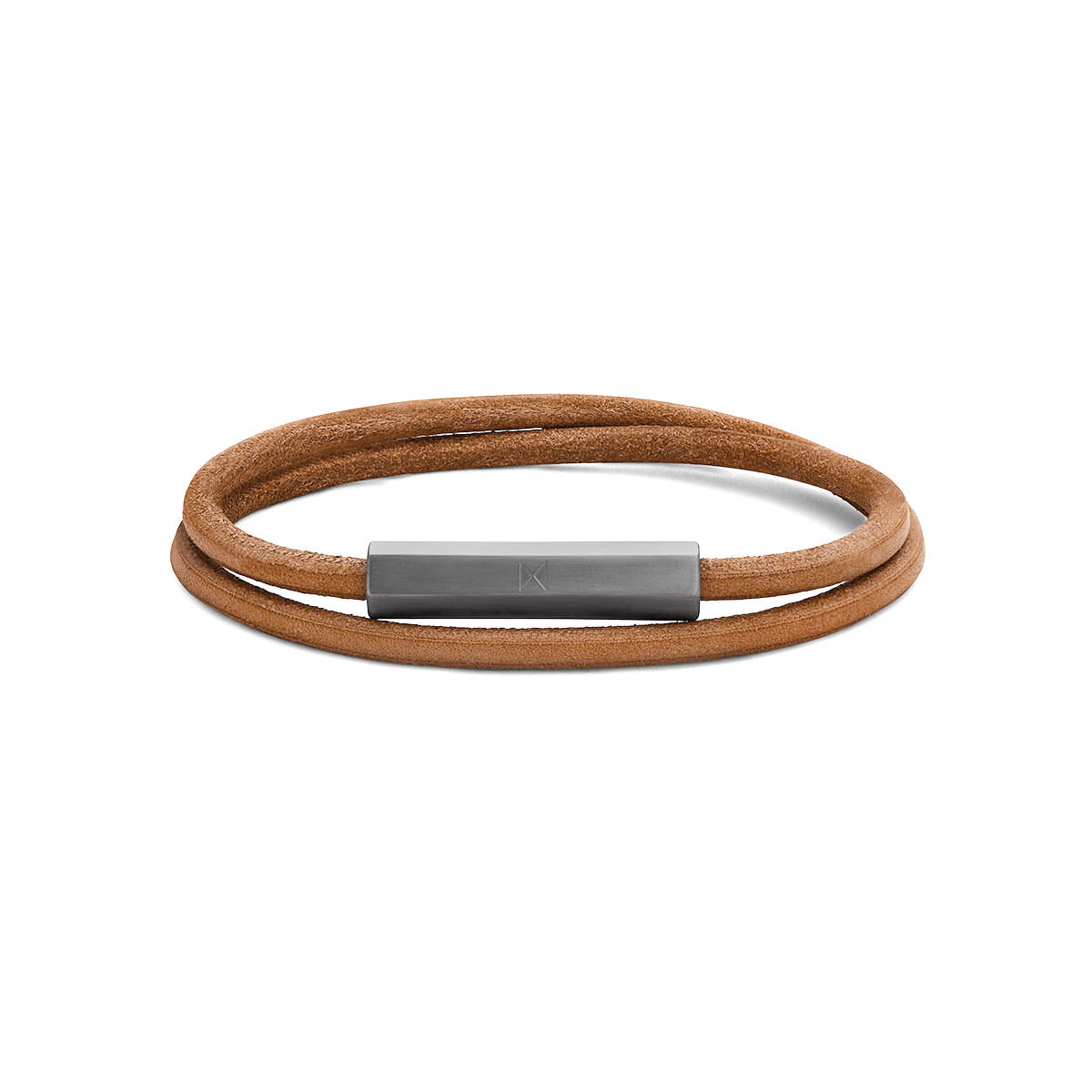 mvmt Double Leather Wrap Brown