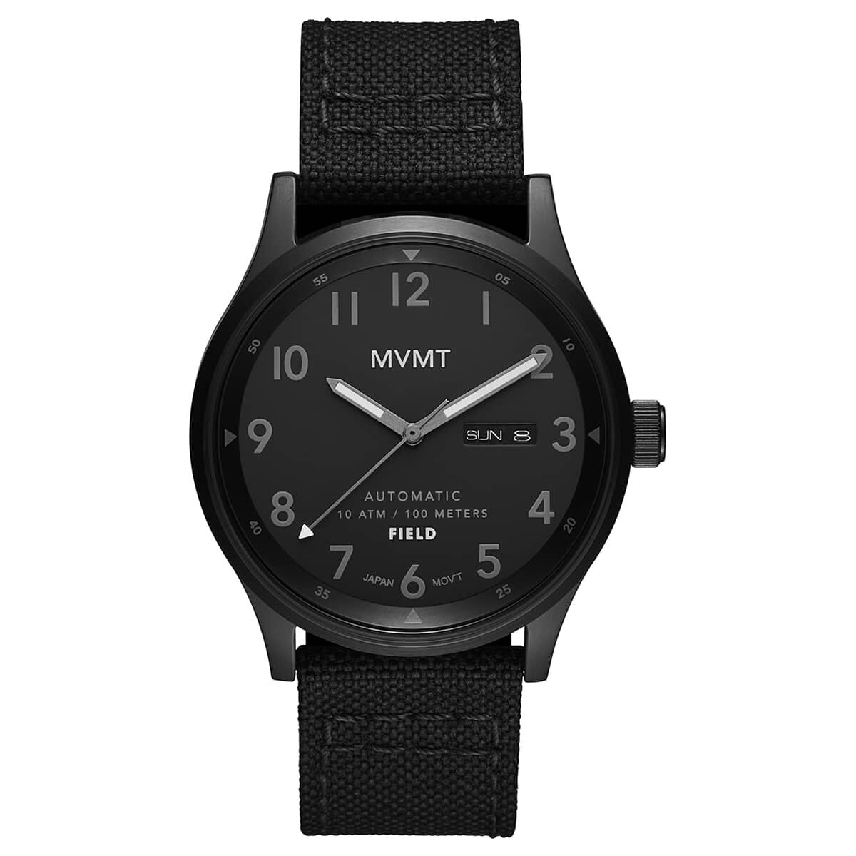 mvmt Field Automatic Triple Black | 42.5MM