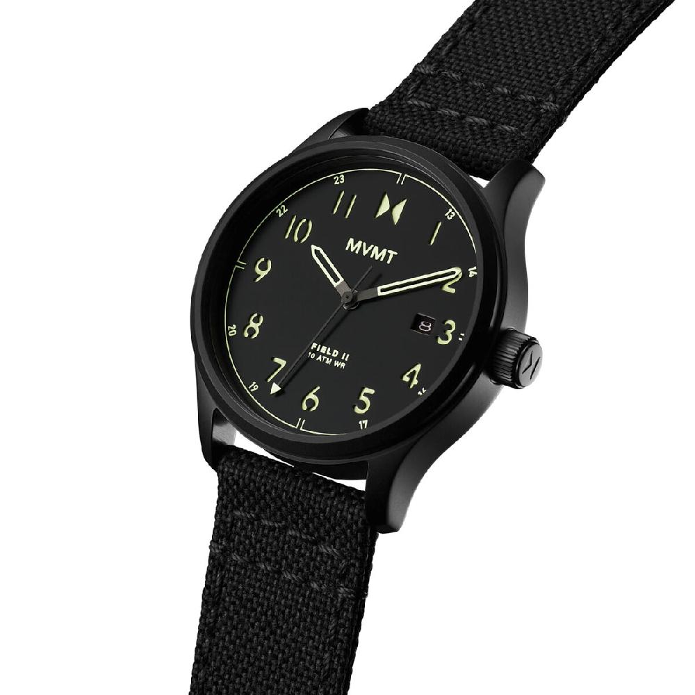 Mvmt Field II Black Lume | 41MM