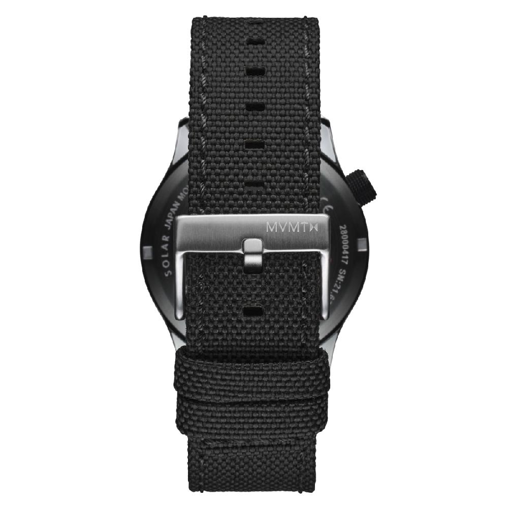 Mvmt Field II Solar Ember Black | 41MM