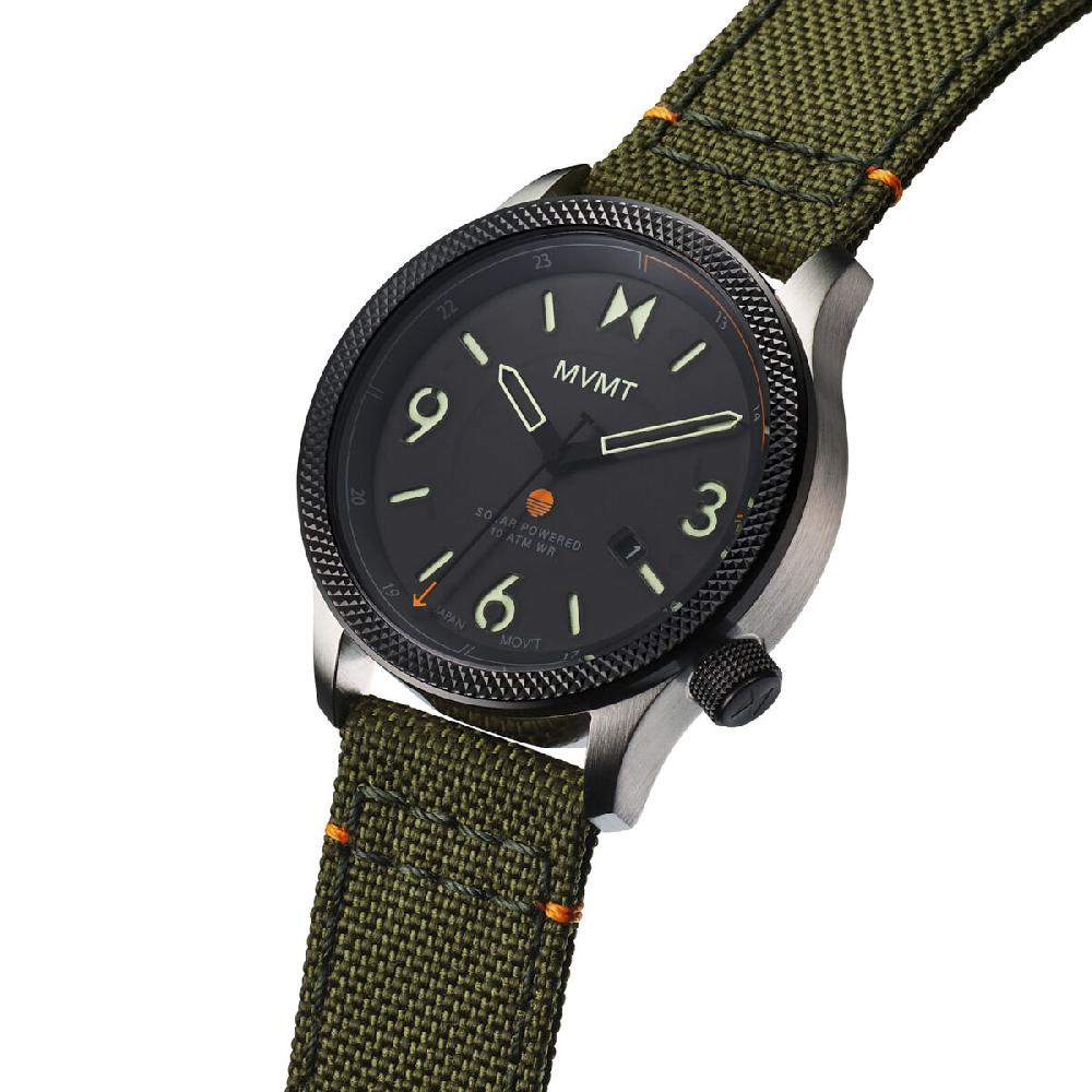 Mvmt Field II Solar Forest Green | 41MM