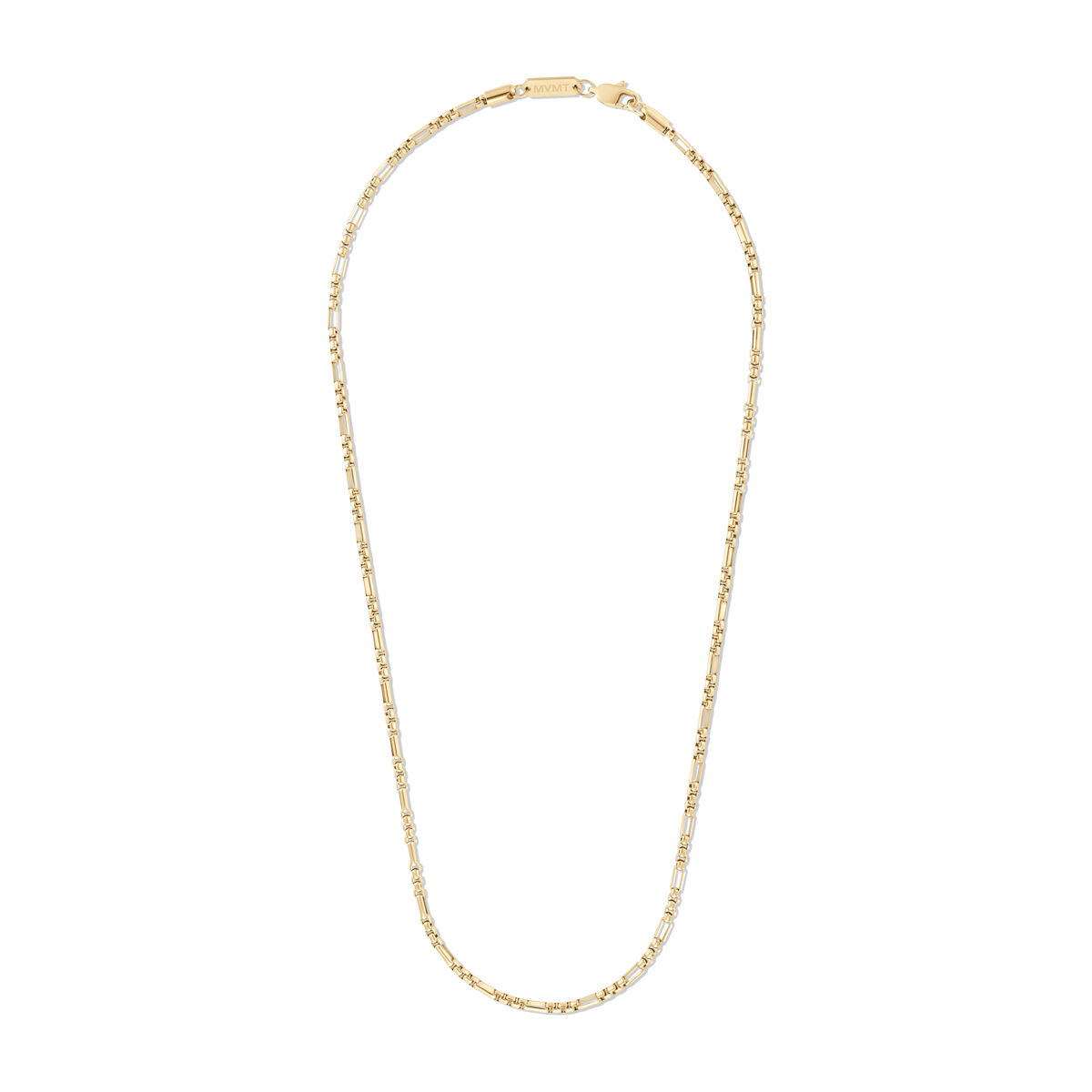 Mvmt Figaro Box Chain Necklace Gold