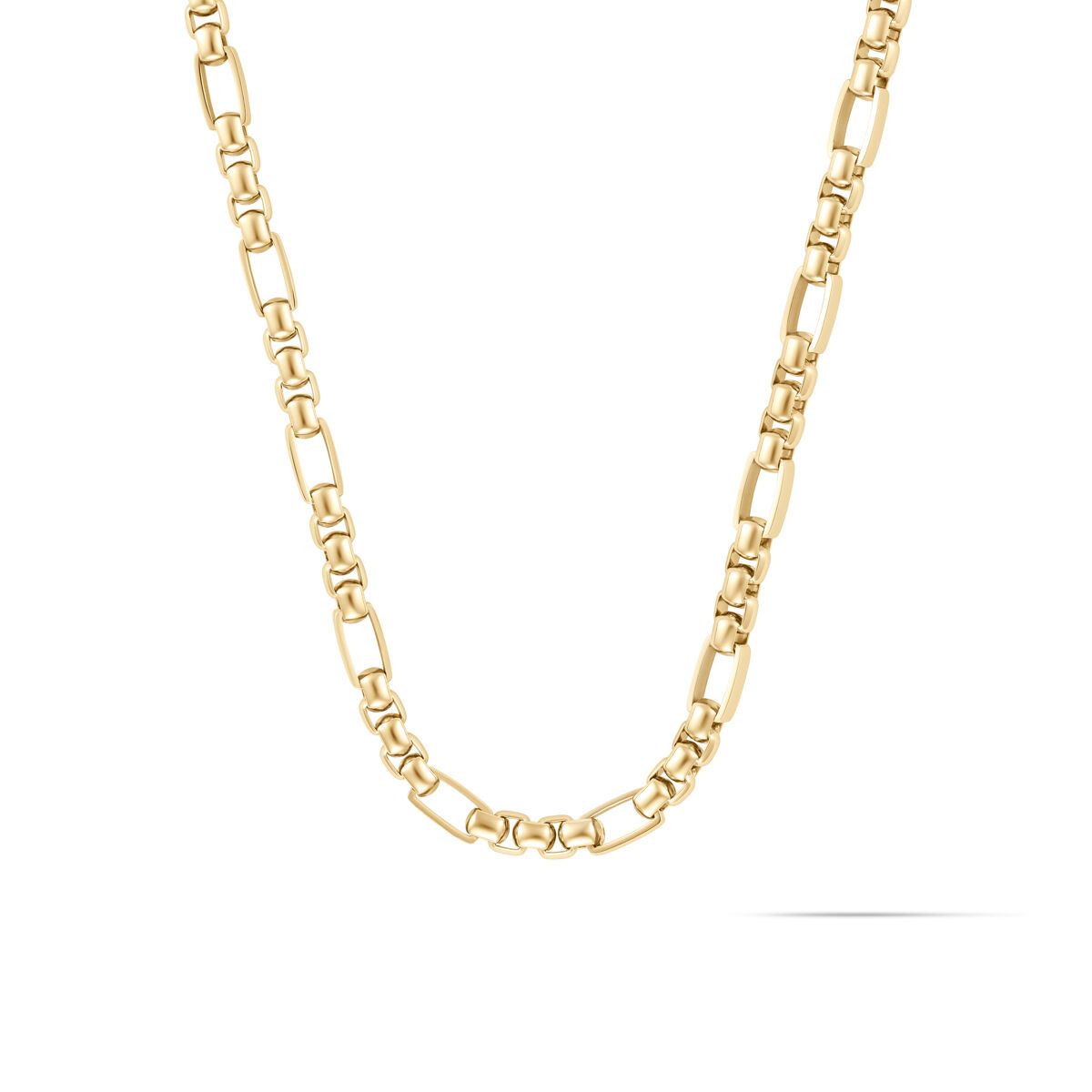 mvmt Figaro Box Chain Necklace Gold