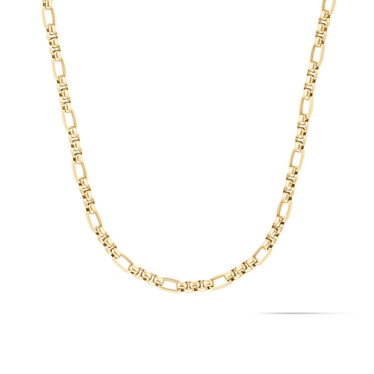 mvmt Figaro Box Chain Necklace Gold