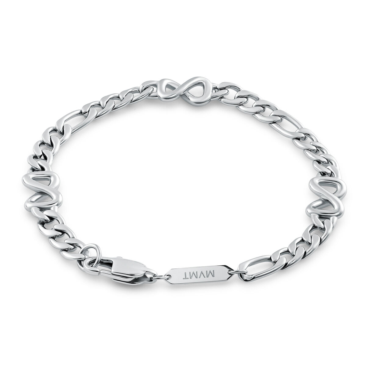 Mvmt Figaro Chain Bracelet - 5.3MM Silver