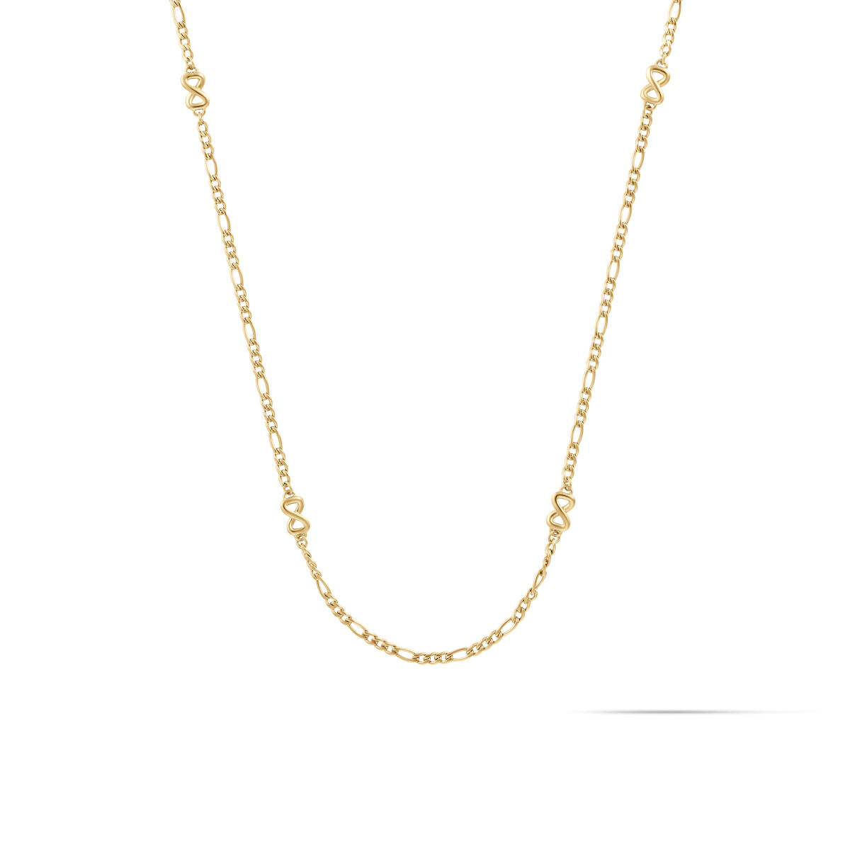 mvmt Figaro Chain Necklace - 1.8MM Gold