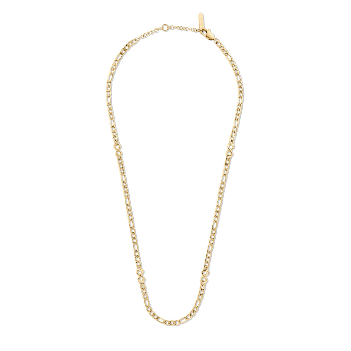 Mvmt Figaro Chain Necklace - 3.8MM Gold