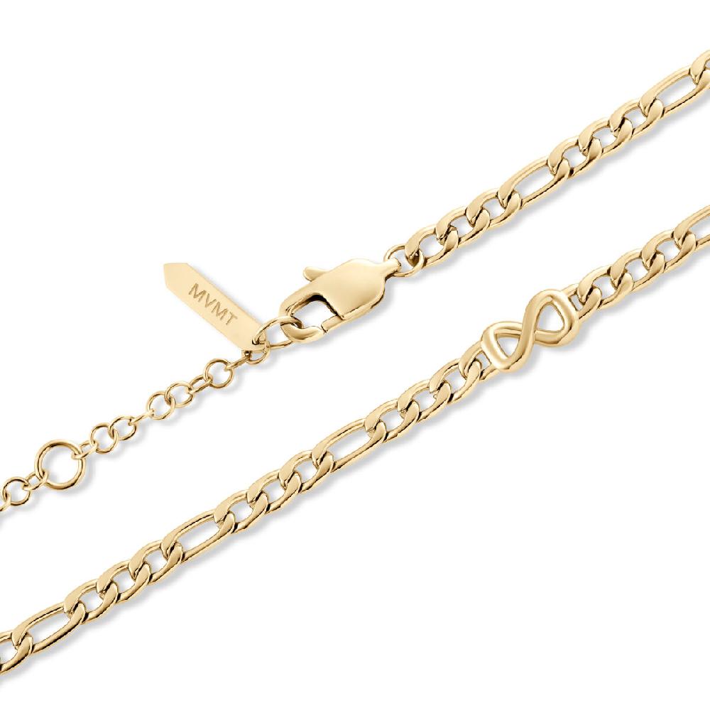 Mvmt Figaro Chain Necklace - 3.8MM Gold