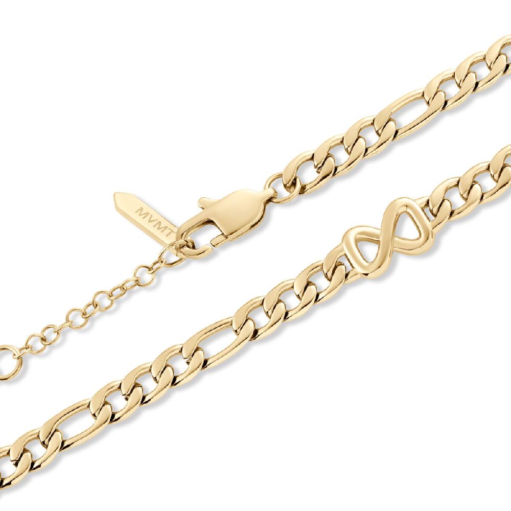 Mvmt Figaro Chain Necklace - 5.3MM Gold