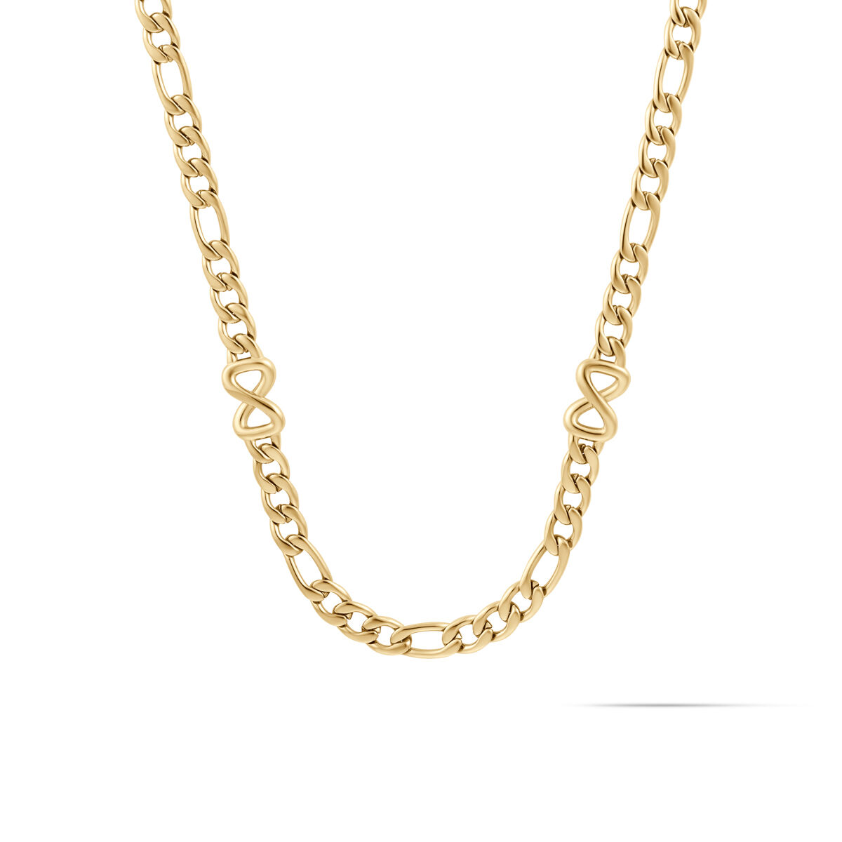 mvmt Figaro Chain Necklace - 5.3MM Gold