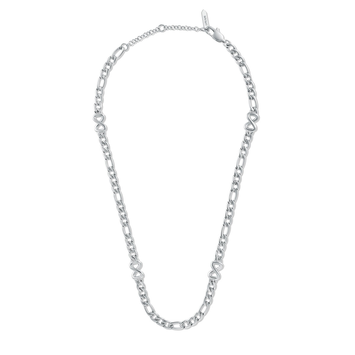 Mvmt Figaro Chain Necklace - 5.3MM Silver