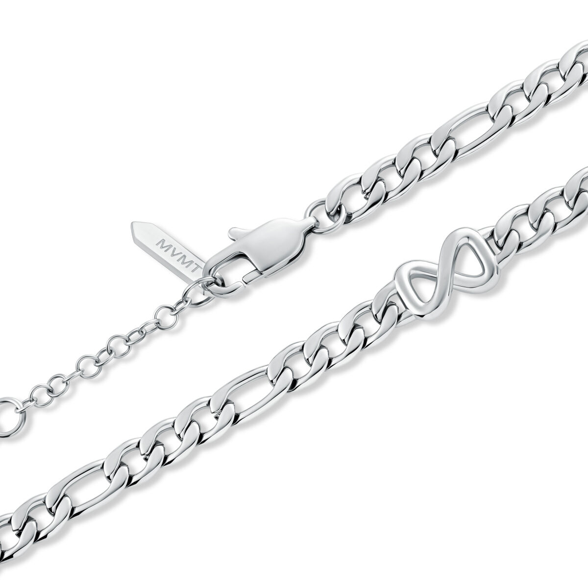 Mvmt Figaro Chain Necklace - 5.3MM Silver