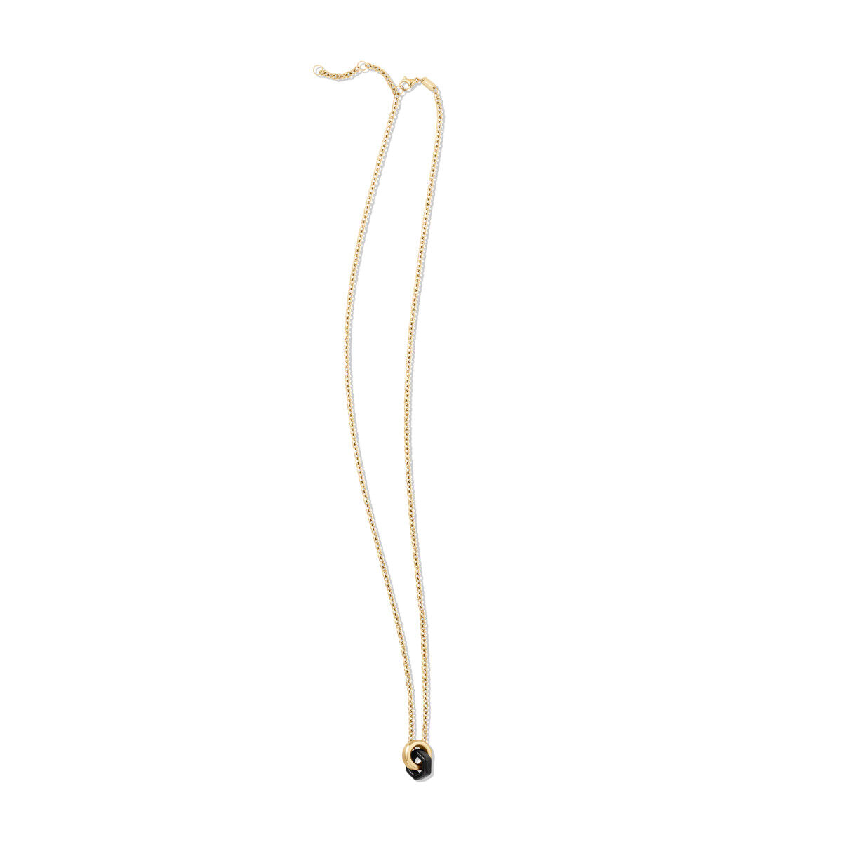 Mvmt Hardware Necklace Gold + Black