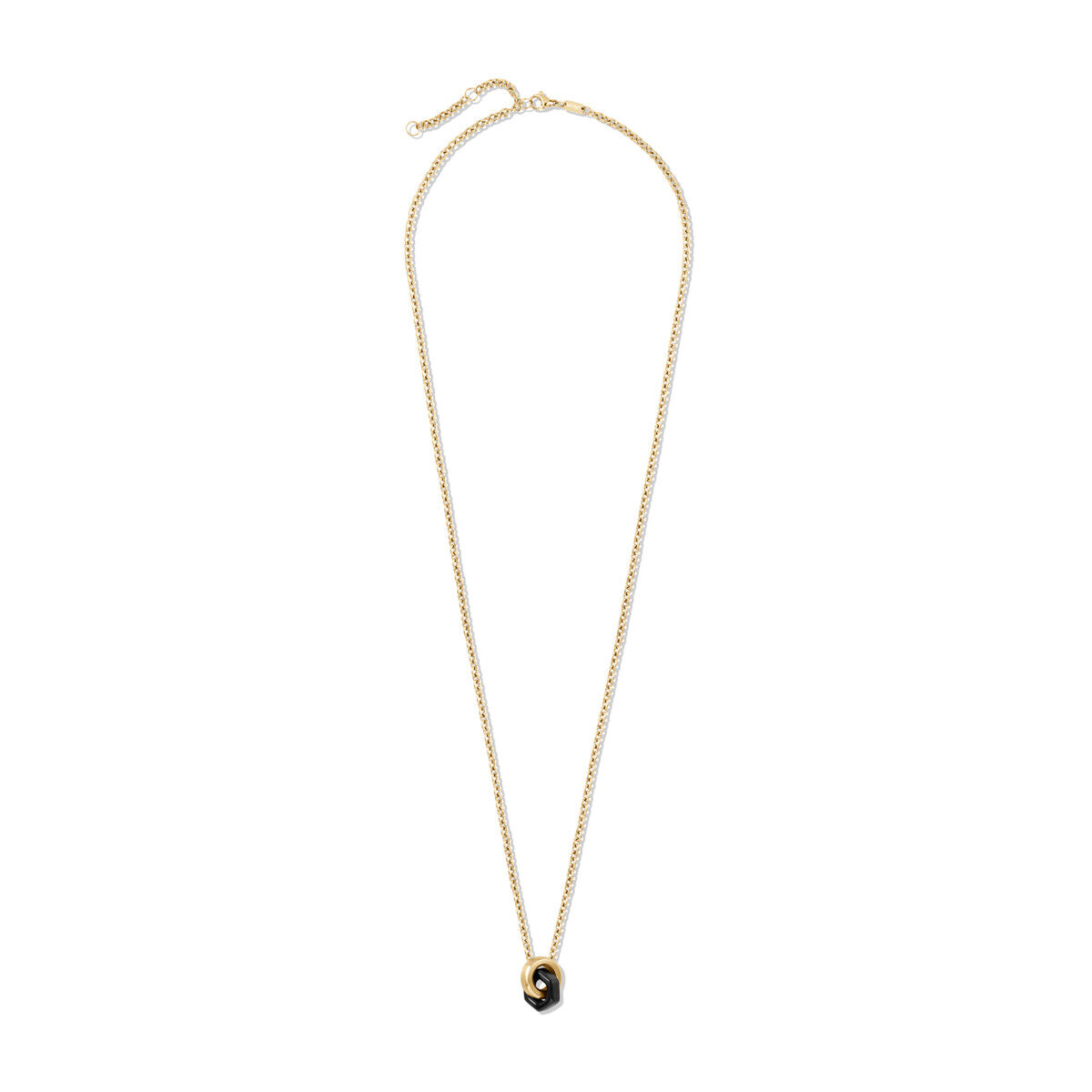 mvmt Hardware Necklace Gold + Black