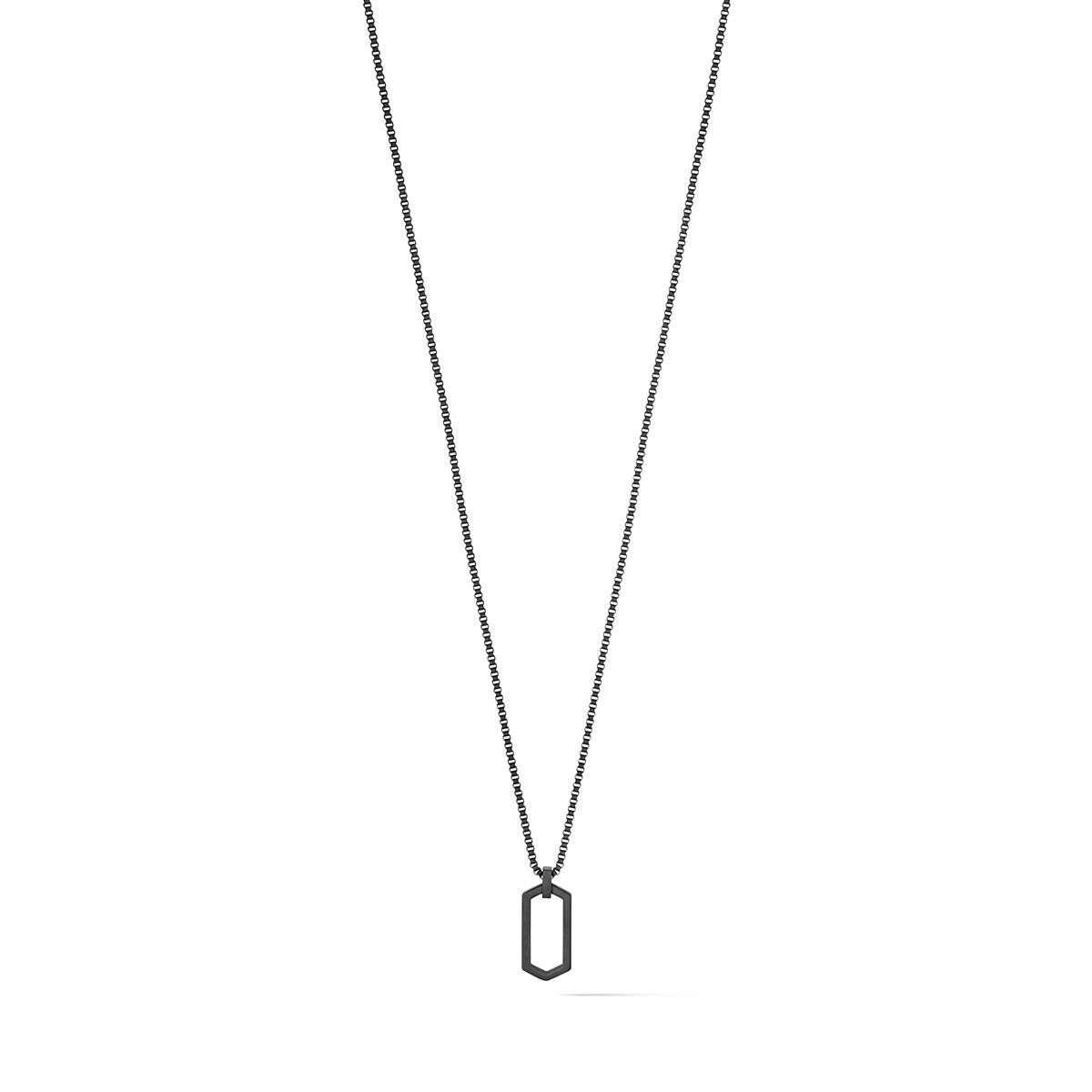 mvmt Hex Necklace Black
