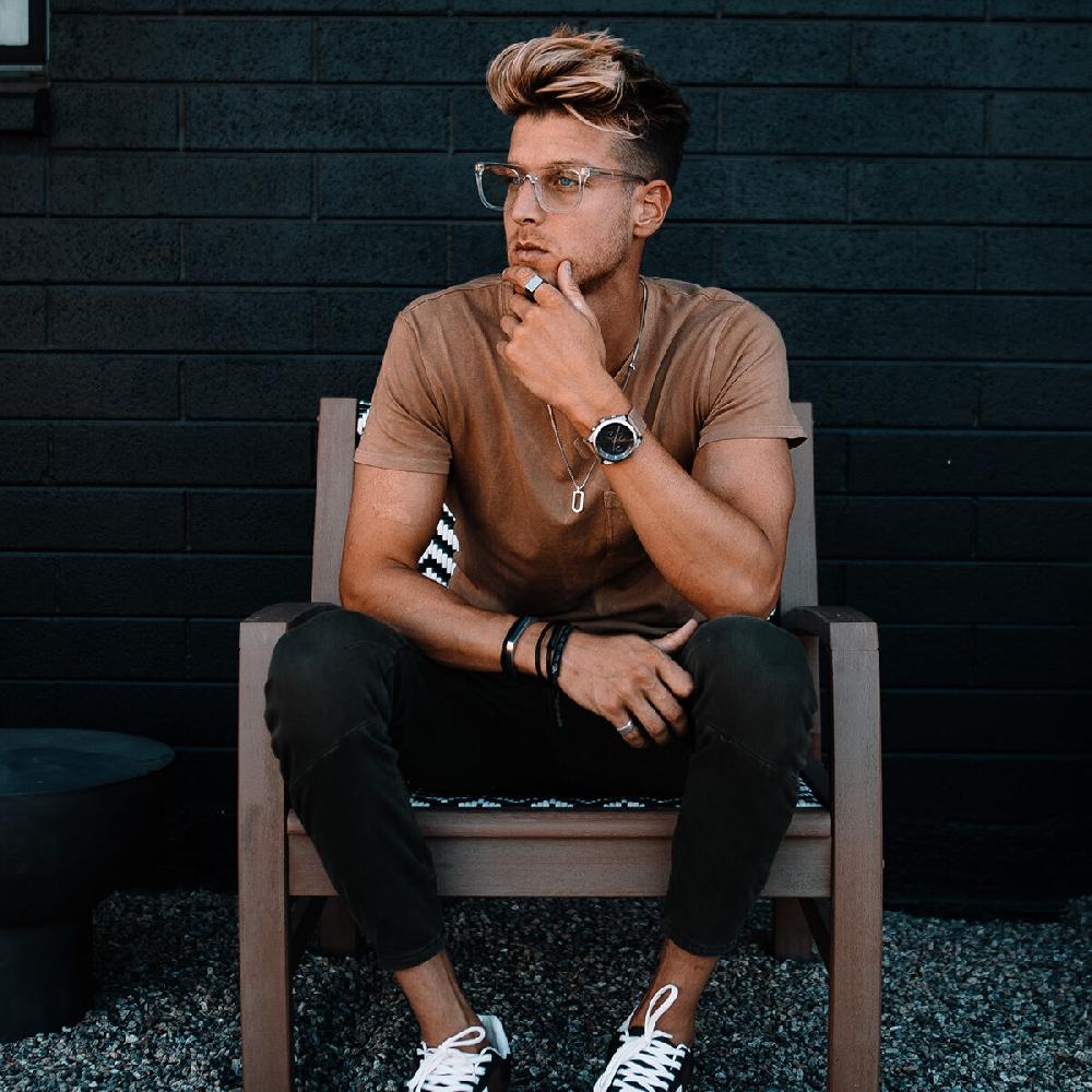 Mvmt Hex Necklace Silver