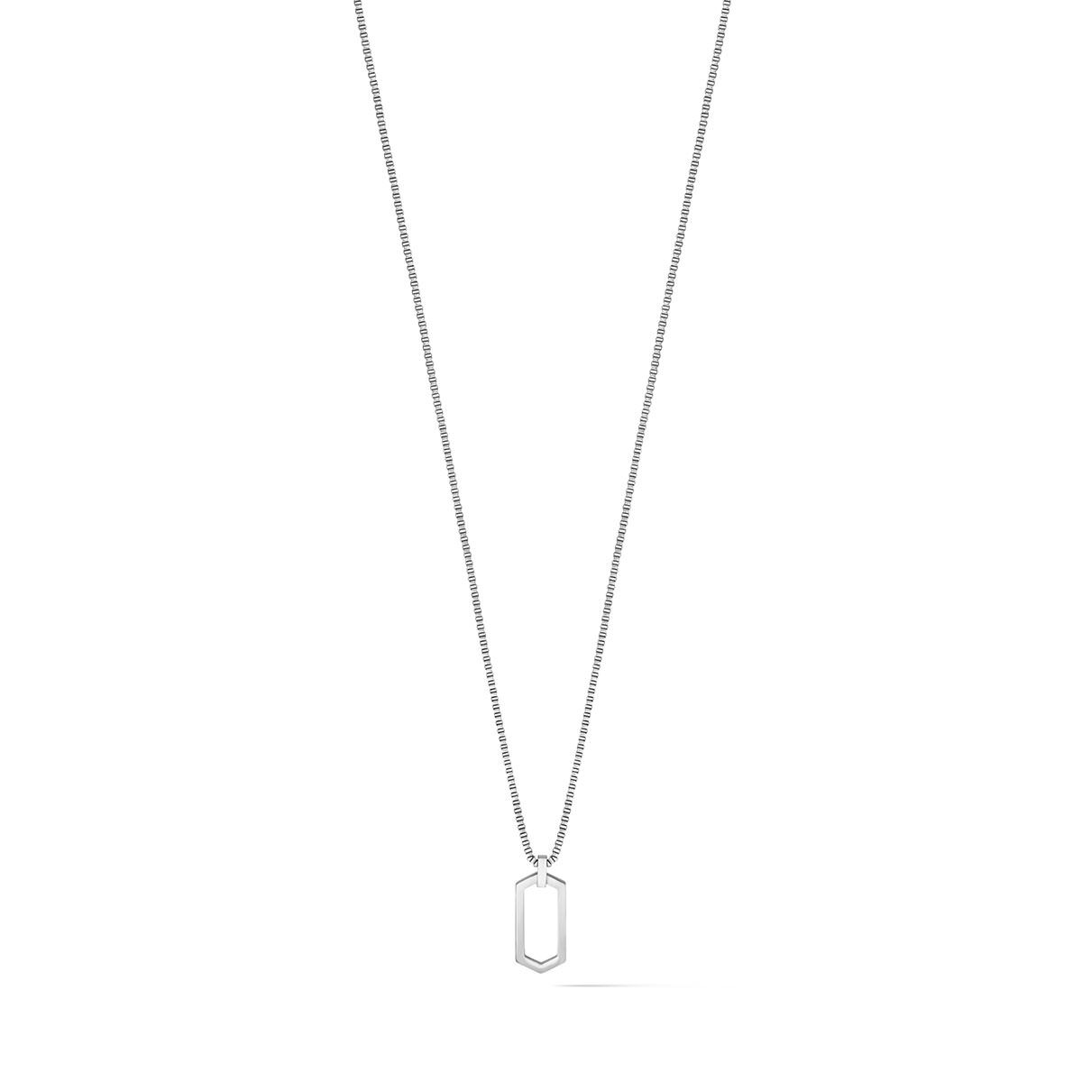 mvmt Hex Necklace Silver