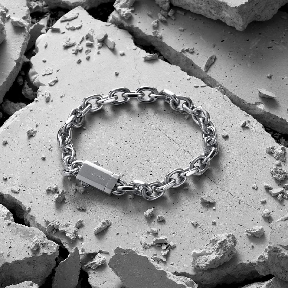 Mvmt Industry Chain Bracelet Silver