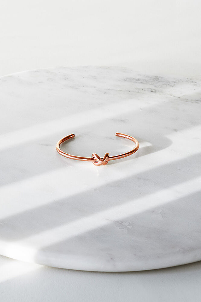 Mvmt Knot Cuff Rose Gold