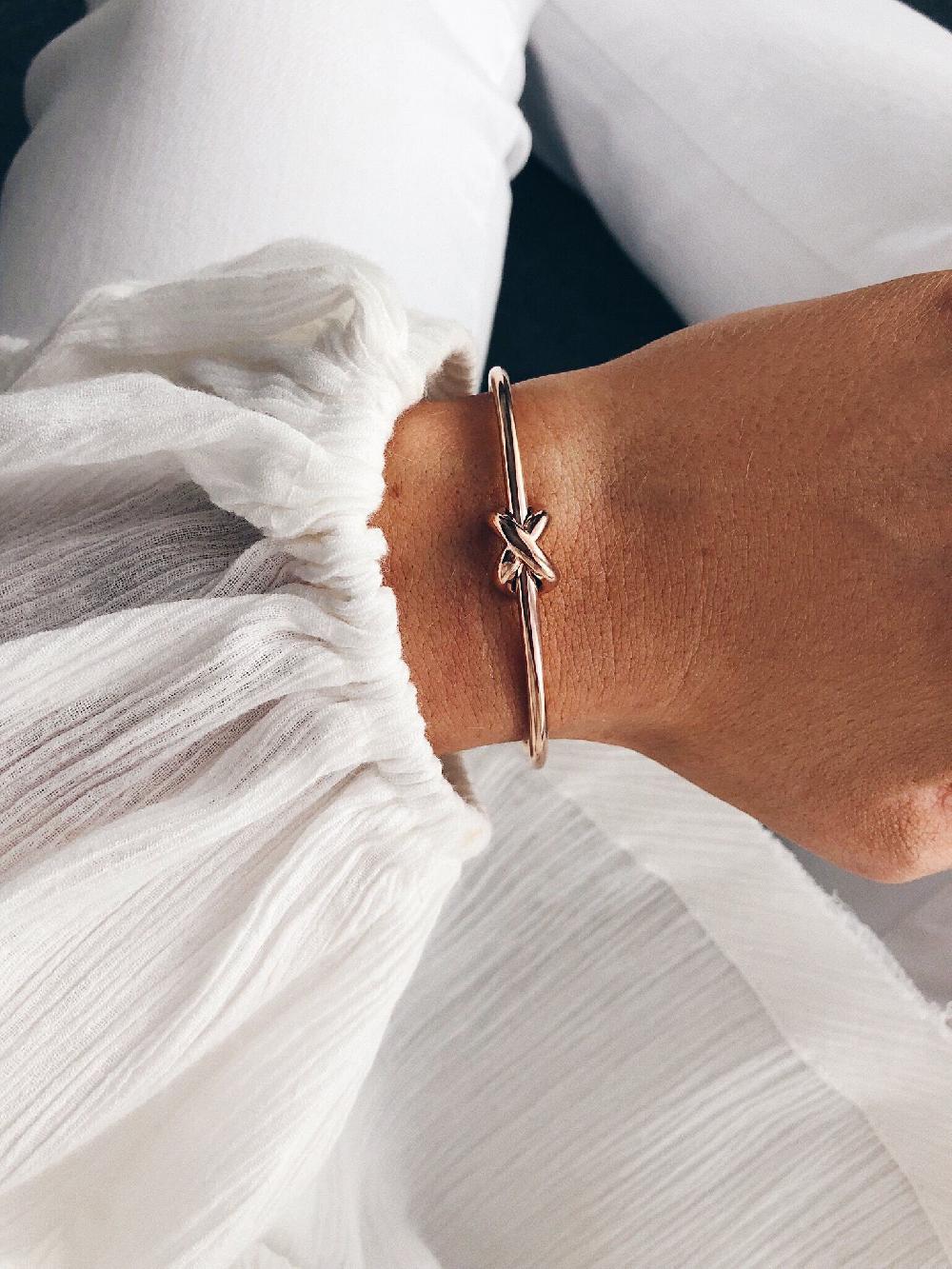 Mvmt Knot Cuff Rose Gold