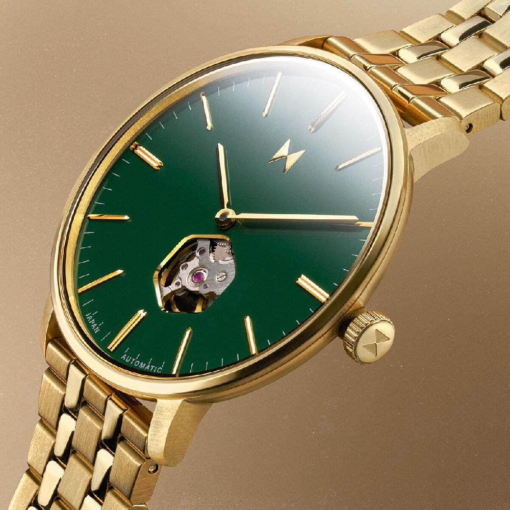 Mvmt Legacy Slim Automatic Emerald Green | 42MM
