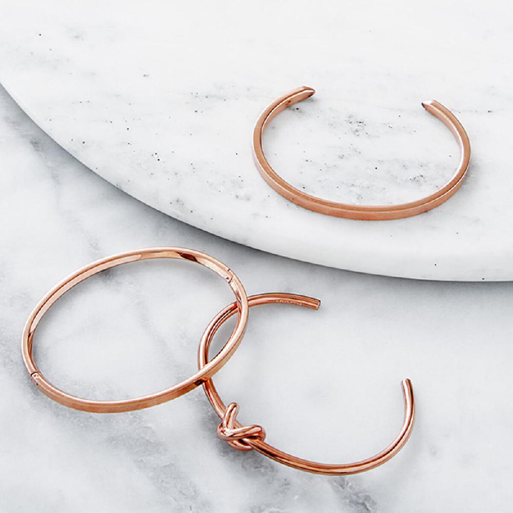 Mvmt Minimal Cuff Rose Gold