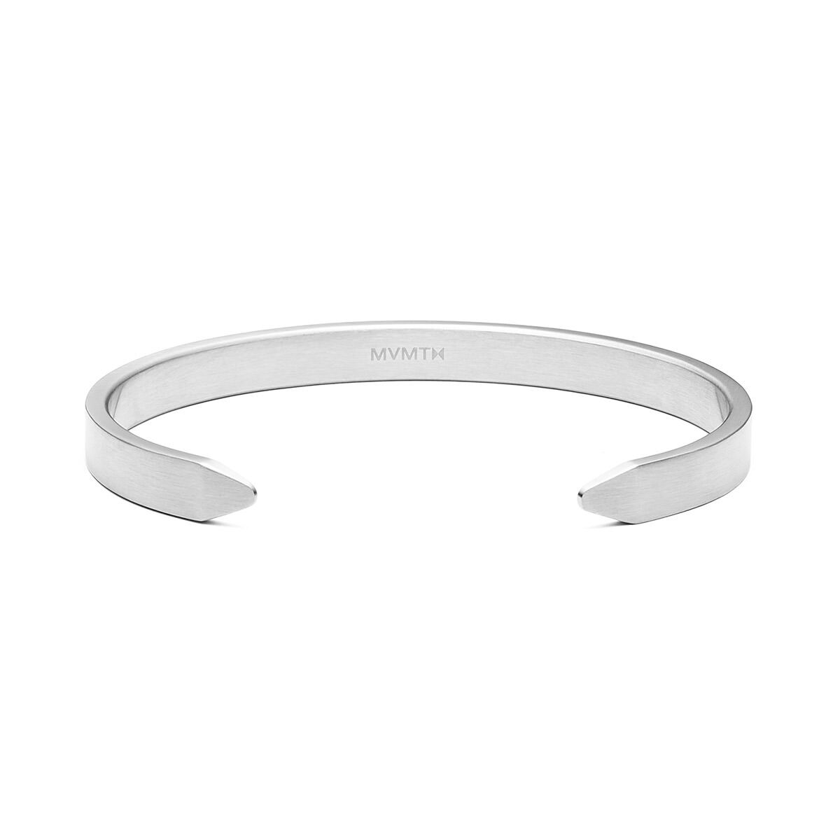 Mvmt Minimal Flat Cuff Silver