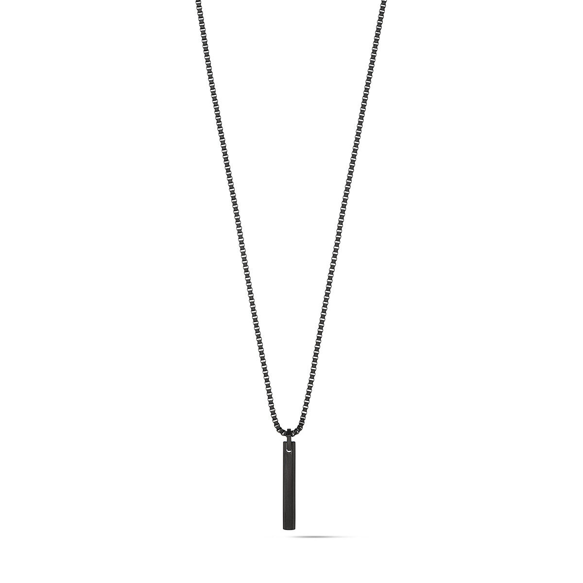 mvmt Monolith Pendant Necklace Black