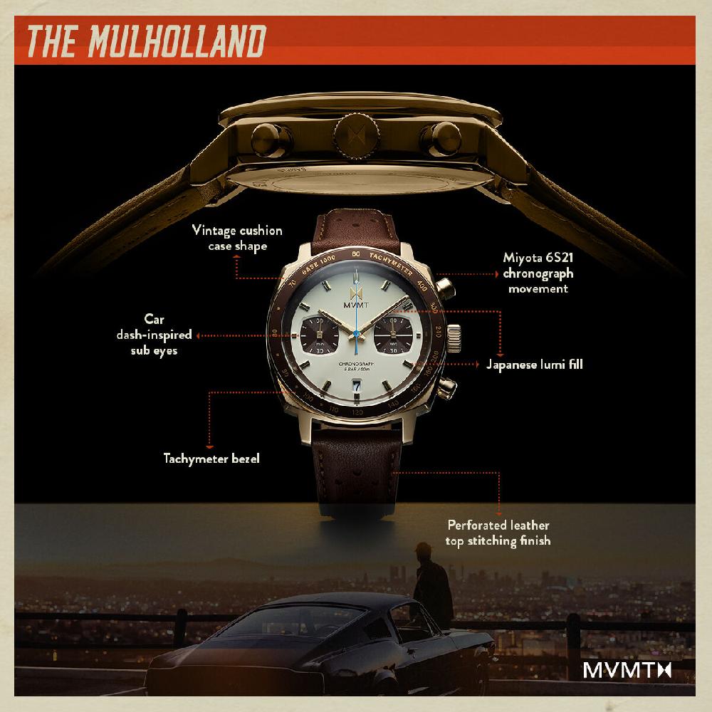 Mvmt Mulholland Chronograph Dune Bronze | 42MM