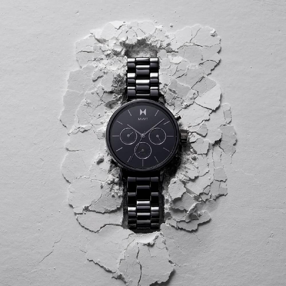 Mvmt Nova Ceramic Gloss Black | 38MM