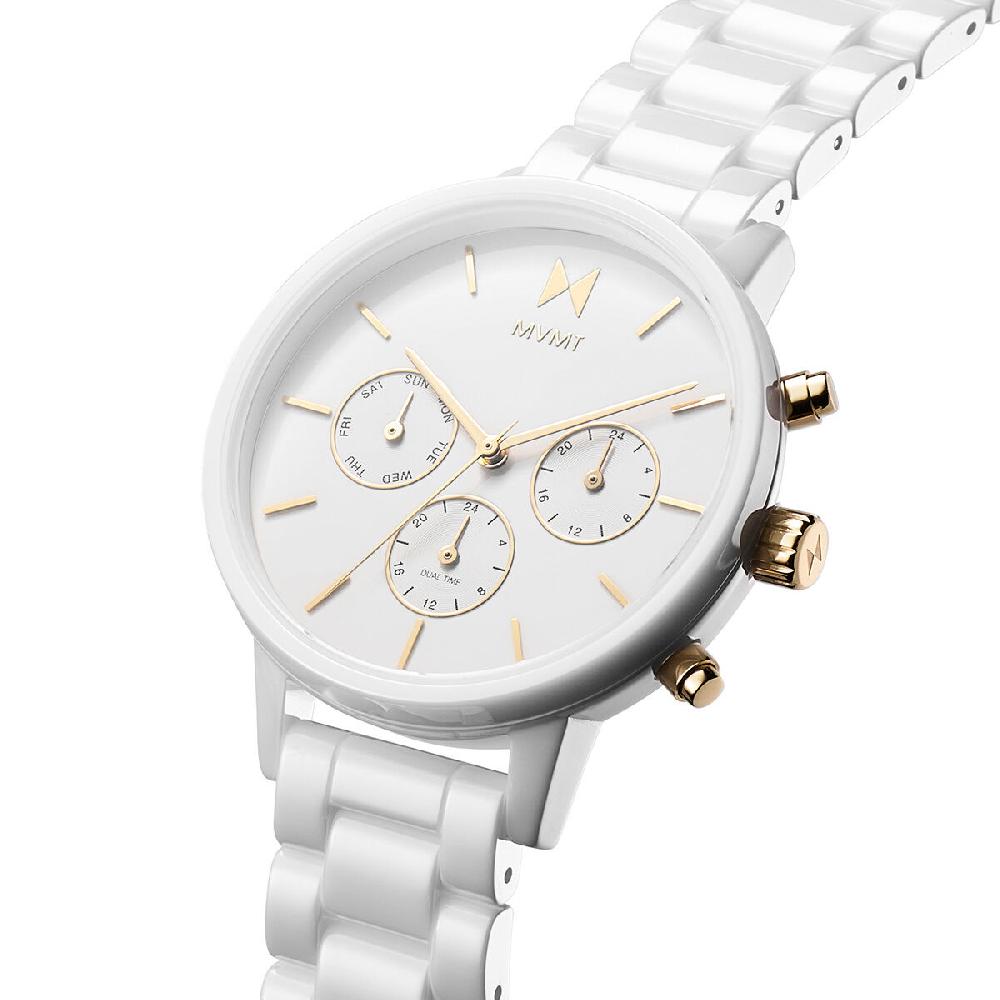 Mvmt Nova Ceramic Gloss White | 38MM
