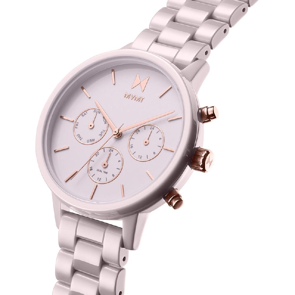 Mvmt Nova Ceramic Petal Blush | 38MM