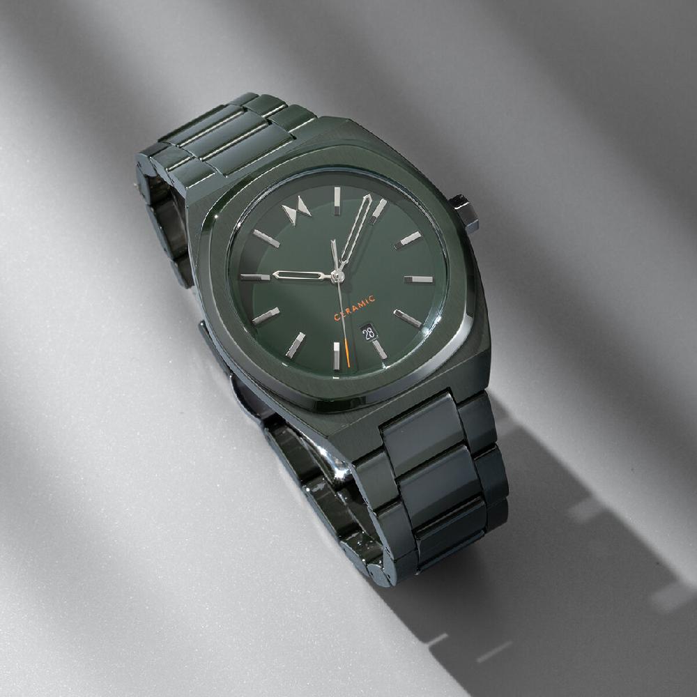 Mvmt Odyssey II Ceramic Fusion Green | 40MM