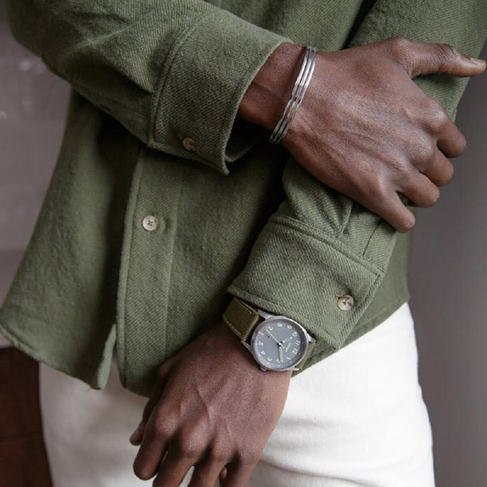 Mvmt Open Concept Cuff Silver