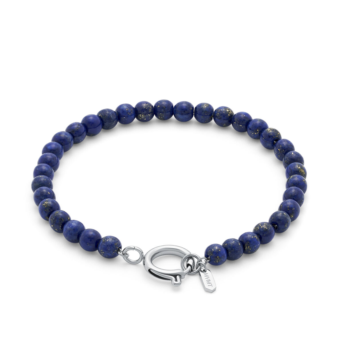 Mvmt Oval Stone Bracelet Lapis Lazull