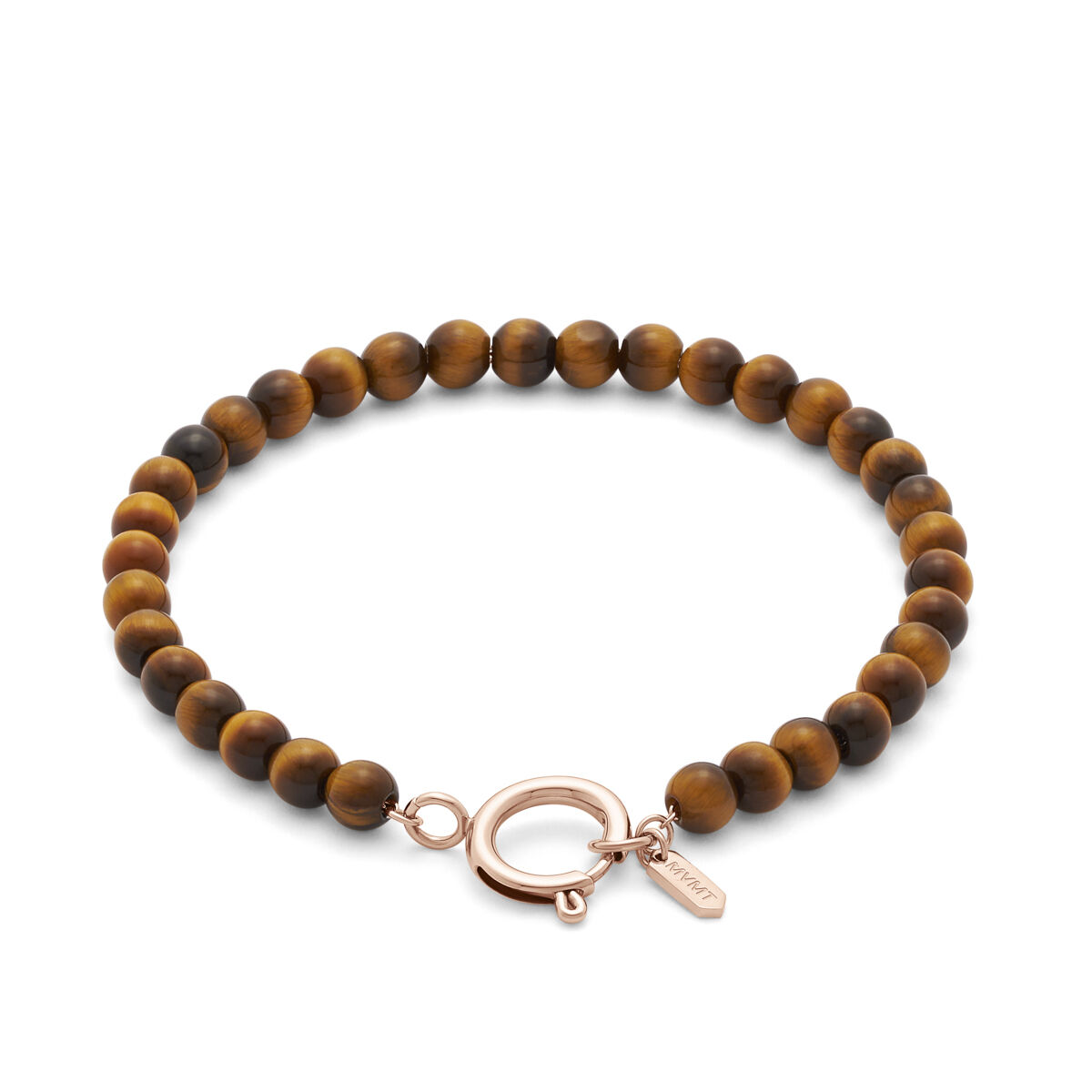 Mvmt Oval Stone Bracelet Tiger Eye